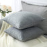 OTOSTAR Linen Throw Pillow Covers Set of 2 Decorative Square Pillowcases Cushion Covers 28x28 Inch for Home Decor Sofa Bedroom Car 70 x 70 CM Dark...