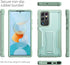 ExoGuard for Samsung Galaxy S22 Ultra Case, Rubber Shockproof Heavy Duty Case Built-in Kickstand (Green)...