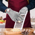 Cut Resistant Gloves Food Grade Level 5 Hand Protection,Kitchen Cut Gloves (Small(palm Diameter 2.80-3.35inch))...