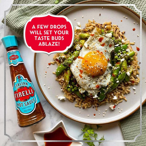 FIRELLI Italian Hot Sauce | 5oz Bottle (Pack of 1) | Perfect Kick for Pizza, Ramen, Eggs | Great Balanced Flavor, Gluten Free, Keto, All Natural, ...