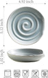 Spoon Rest, Spoon Holder with Swirl Shape, Perfect for Preventing Sauce Spillage, Cooking Utensils Holder for Spatula, Coffee Spoon, Spoon Cradle,...