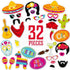 Fiesta Photo Booth Props by PartyGraphix - Mexican Decor Perfect for Fiesta Party Decorations...