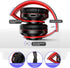 Bluetooth Over Ear Headphones, Foldable LED Stereo Headphones with Built-in Microphone, Noise-Cancelling Wireless Headset for PC/Smart Phone/TV (B...