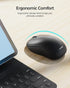 Nulea Wireless Bluetooth Mouse, Dual-Mode Connectivity (Bluetooth 5.0 & 2.4G USB) Computer Mouse, Sleek, Portable, Compact Design in 10 Colors, Pe...