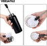 4-in-1 Stainless Steel Baby Bottle Brush Set with 1 Pack Bottle Brush, 1 Pack Nipple Brush and 2 Pack Straw Cleaner Brush, White...