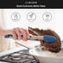 Misen Precision Silicone-Tipped Kitchen Tongs - Heavy Duty, Nonstick, Heat Resistant - Grilling Tool with Scallop-Edged Silicone - Dishwasher Safe...
