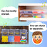 Origami Paper Single Color Gold?Silver 6 X 6 Inch (15X15cm) 100 Sheets Each,Storage Container Set...