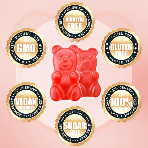 Potassium Gummies for Adults, High Absorption Magnesium Potassium Supplement with Vitamin B6 for Leg Cramps & Muscle Health Sugar-Free Vegan Straw...
