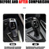 1 PC Car Gear Shift Head, ABS Carbon Fiber Pattern Shift Knob Cover Sticker, Replacement Decorative Accessories, for BMW 3 Series GT5 Series 1 Ser...