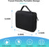 BOVKE Travel Case for DYMO LetraTag 200B Bluetooth Label Maker, DYMO LetraTag Wireless Compact Label Printer Holder with Extra Space for Letratag ...