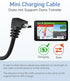 18AWG Charging Cable for Garmin GPS,(6.5Ft 2Pcs) Thicker GPS Power Cord,90 Degree Shielding Mini USB Charger Cable,Charging Adapter for Garmin GPS...