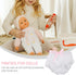 NUOBESTY 2 Pack Baby Diapers Doll Underwear for 14-18 Inch Baby Dolls, Doll...