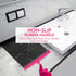 Himalayan Glow WBM Squeegee, Professional Scratch Free Surface Cleaner with Hanging Hole, Shower Squeegee, Pink...