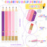 80 Pcs Mini Pencils with Eraser Golf Pencils 2 HB Half Pencils 4 Inch Half Pencils Hexagon Pre-sharpened Color Pencils for Bridal Wedding Classroo...