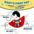 KIDS PREFERRED DC Comics Superman Soft Huggable Weighted Stuffed Animal Cute Plush Toy for Toddler Boys and Girls, Gift for Kids, Man of Steel 11....