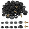 Faucet Washers,58 Pack Faucet Washer Assortment Kit Faucet Parts Washer Flat and Beveled Rubber Faucet Washers Assortment Replacement Kit for Repa...