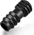 1/2 inch Drip Irrigation Fittings, 15 Pcs Barbed End Plug Connectors for 1/2" Irrigation Tubing (0.52"ID -0.64" OD), Goof Plug End Caps Plastic Pl...