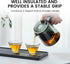 Glass Teapot with Removable Glass Infuser, Teapot Kettle for Blooming and Loose Leaf, Borosilicate Glass Tea Maker 17oz/500ml...