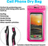 Waterproof Phone Case and Lanyard - Excellent Waterproof Protection - Floats in The Water Pink...