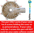 7283489 - Cam and Gear for High Flow 1" Water Softeners...