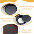 Mini Tart Pans 4 Inch with Removable Bottom, Nonstick Quiche Pan Fluted Edges Thickened Carbon Steel Pie Tart Pans for Baking tartlets, fruit tart...