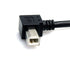 StarTech.com 91cm (3 ft.) / 91cm A Right Angle to B Right Angle USB Cable - 0.91m Right Angle USB 2.0 - 1x USB A 1x USB B - Black (USB2HAB2RA3)...