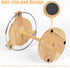 Sunglasses Organizer Glasses Holder Stand with 360 Rotating Display Eyeglasses Rack Wood Base for up to 12 Pairs of Eyewear for Table Dresser Desk...
