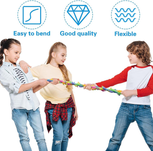 12 Pack Stretchy Fidget Toy,Stretchy String Fidgets Sensory Toys,Colorful Stretchy Strings Fidget Toy for Children's Day Gift,Kids,Adults Stress R...