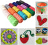 1PCS 250g 8.1oz Soild Color Fancy Yarns DIY Bag Handbag Carpet Cushion Cotton Cloth T-Shirt Yarn Knitting Crochet Yarn Pet Cave Basket Crochet Bag...
