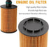 68229402AA Engine Oil Filter with O-ring Element Replacement for Ram 1500 Jeep Grand Cherokee2014-2020 for 68109834AA(3Pcs)...