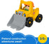 Little People Toddler Construction Toy Bulldozer Vehicle & Worker Figure for Pretend Play Ages 1+ Years...