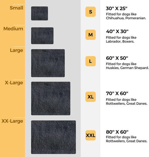 Veehoo Fluffy Fleece Dog Blanket, Soft Cozy Flannel Pet Throw for Dogs and Cats, Washable Couch Bed Blankets Cover for Sofa, Cot, Indoor & Travel,...