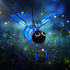 Solar Garden Lantern Outdoor Decorative Waterproof LED Bug Lights Tabletop Lanterns Lamp for Yard Art Garden Sculptures for Patio Yard Pathway Met...