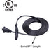 Polarized Power Cord Replacement for NEC VT695 VT670 VT595 VT495 VT470 VT480 VT490 VT570 VT475 NP410 Projector E506 E505 E553 E463 E423 E323 TV 8f...