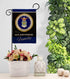Air Force Proudly Family Burlap Garden Flag - Armed Forces USAF United State American Military Veteran Retire Official - House Decoration Banner Y...