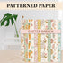 24 Sheets Easter Pattern Paper Bunny Rabbit Egg Floral Scrapbook Paper Double Sided Collection Spring Decorative Craft Paper For DIY Card Making J...