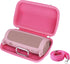 Khanka Hard Travel Case + Silicone Case Replacement for JBL Flip 6 Waterproof Portable Bluetooth Speaker (Pink)...