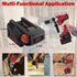 M18 to V18 Adapter for Milwaukee 18V V18 NI-CD Tool,for Dewalt 20V 60V MAX XR and for Milwaukee 18V M18 Lithium Battery Convert to Work for Milwau...