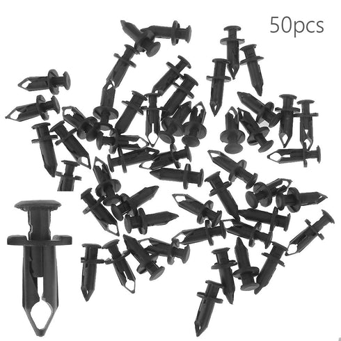 Plastic Fender Clips Body Rivets Replacement for Honda Rancher Foreman Rubicon Rincon TRX680 TRX650 (50-Pack)...