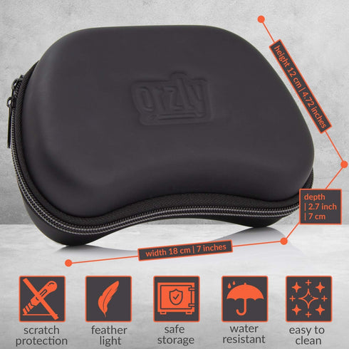 Orzly Case for Google Stadia Controller - Protective Case with Internal Storage Pocket for Charging Cable...