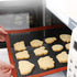 Professional Silicone Bread Baking Mat Non Stick Oven Liner Perforated Steaming Mesh For Half Sheet Size(11-4/5" x 15-3/4")...