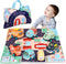 Baby Toy for 1 Year Old Boy | 7 Set Push and Go Cars Toy with Play Mat/Storage Bag for Toddlers | Early Educational Toys and Birthday Gift for 1 2...