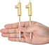11th Birthday Candles Cake Number Candles Happy Birthday Cake Candles Topper Decoration for Birthday Wedding Anniversary Celebration Favor, 3.54 I...