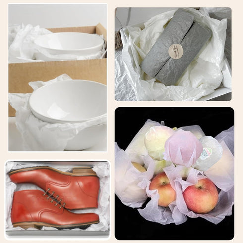 KASBEE White Tissue Paper Bulk, 100 Sheets 20”x14” Gift Wrapping Tissue Paper for Gift Bags Crafts Projects Wedding Birthday Anniversary Showers A...