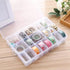 2Pack 12 Grids Craft Organizers and Storage Bead Organizer Tackle Box Organizer with Adjustable Divider, Plastic, Clear...