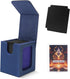MTG Deck Box for Commander Display,Card Deck Box Fits 100 Double Sleeved Cards, Magic Commander TCG Card Leather Storage Box with 2 Dividers and 1...