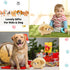 Dog Plush Pillow,8inch Puppy Stuffed Animal Toy,Cute Soft Dog Plushie Hugging Pillow Valentine Christmas Birthday Gifts for Kids Girlfriend Boyfri...