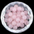 80Pcs Natural Crystal Beads Stone Gemstone Round Loose Energy Healing Beads with Free Crystal Stretch Cord for Jewelry Making (Rose Quartz, 10mm)...