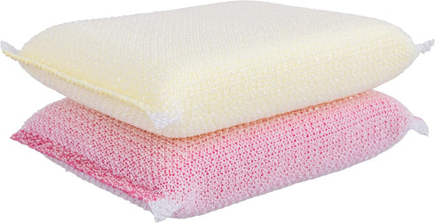Superio Nylon Cleaning Pad, Dish Scrubbers, Multi Surface Scratch- Free Scour Sponge for stainless steel, copper cookware, china, dishes and plast...