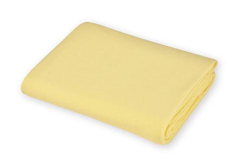 American Baby Company Supreme Fitted Crib Sheet 28" x 52", Enhanced Thickness for Soft, Breathable Neutral 100% Cotton Jersey Comfort, Maize, for ...